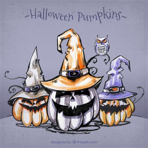 Using Witch Hat Pumpkin Illustrations in Digital Art and Design